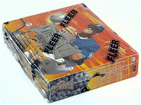 1997 fleer metal universe baseball box|97 metal universe baseball.